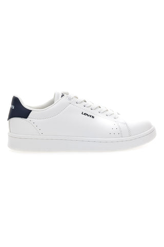 Sneakers bianche con dettaglio blu Levi's Unity