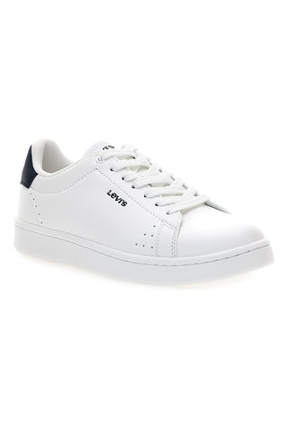 Sneakers bianche con dettaglio blu Levi's Unity