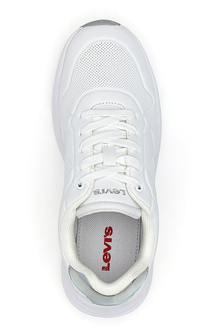 Sneakers bianche dettagli iridescenti Levi's Larry J