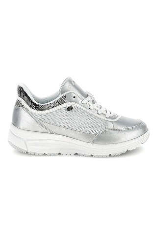 Sneakers argento con inserti animalier Lotto LOVE RIDE AMF VIII PHY W