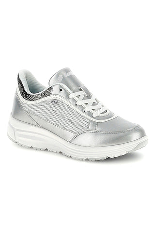 Sneakers argento con inserti animalier Lotto LOVE RIDE AMF VIII PHY W