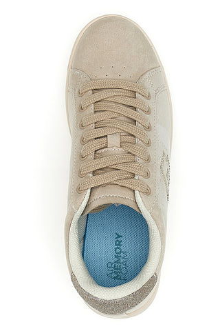 Lotto 1973 2 AMF II PU SUE W beige Wildleder-Sneaker