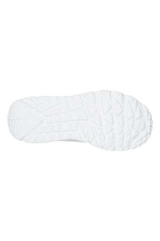 Weiße Sneakers mit bunten Herzen UNO Lite B Lovely Luv Skechers