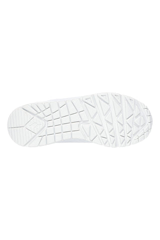 Sneakers bianche con dettagli gioiello Skechers UNO Gen1 TRENDY JEWELS ESS STREET GIRLS