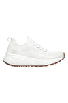 Sneakers off white in mesh slip on con memory foam Skechers Bobs Sparrow 2.0 Allegiance Crew