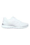 SKECHERS BOUNTIFUL QUICK PATH WEISS/SILBER