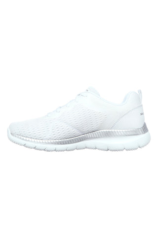 SKECHERS BOUNTIFUL QUICK PATH WEISS/SILBER