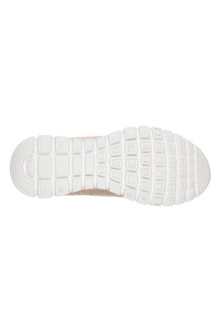 Beige, leichte Mesh-Sneaker mit Memory-Schaum: Skechers Graceful Twisted Fortune