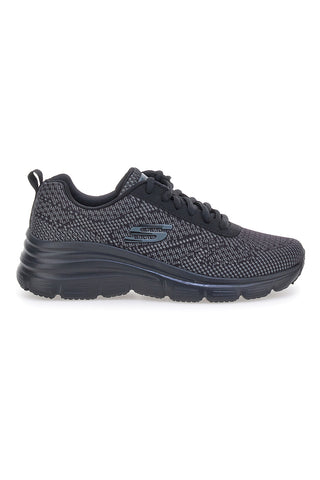 Scarpe grigie in mesh con Memory Foam Skechers Fashion Fit Bold Boundaries