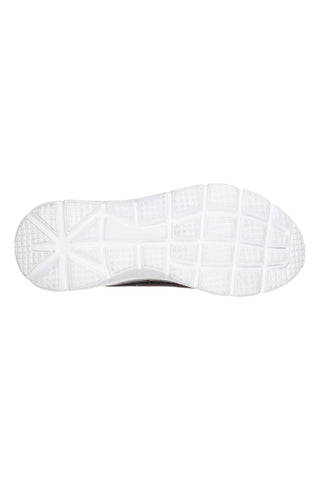 Schwarze Mesh-Sneaker mit Memory-Schaum von Skechers Fashion Fit Bold Boundaries