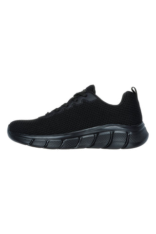 Schwarze vegane Schuhe mit Memory Foam Skechers BOBS B FLEX VISIONARY ESSENCE
