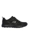 Sneakers nere in pelle e mesh con soletta memory foam Skechers Summits Suited