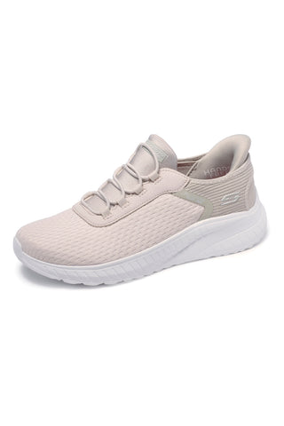 Scarpe beige slip-on leggere Skechers BOBS SQUAD CHAOS IN COLOR
