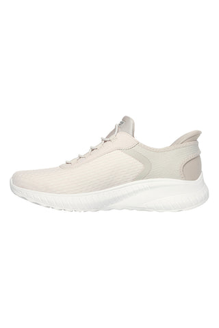Scarpe beige slip-on leggere Skechers BOBS SQUAD CHAOS IN COLOR