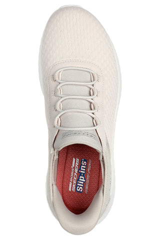 Scarpe beige slip-on leggere Skechers BOBS SQUAD CHAOS IN COLOR