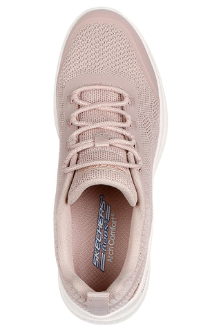Beige Turnschuhe mit Fußgewölbestütze und Memory Foam Skechers BOBS B Sweet A Pinch