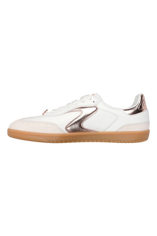 Weiße Court-Sneaker mit Skechers Hotshot Cool Glow Memory Foam-Sohle