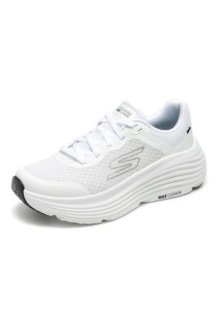 Scarpe bianche con dettagli neri in mesh ammortizzate Skechers Max Cushioning Endeavour