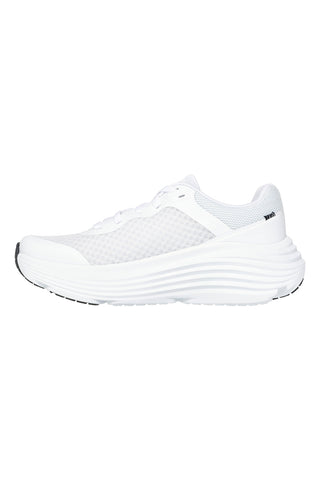 Scarpe bianche con dettagli neri in mesh ammortizzate Skechers Max Cushioning Endeavour