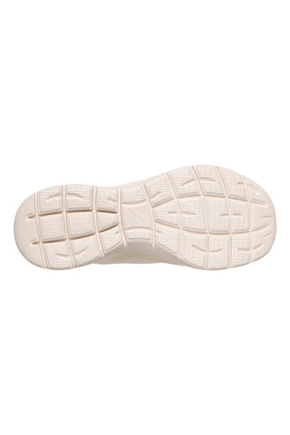 Beige Slip-Ins Turnschuhe mit elastischen Schnürsenkeln Skechers Summits dream chaser