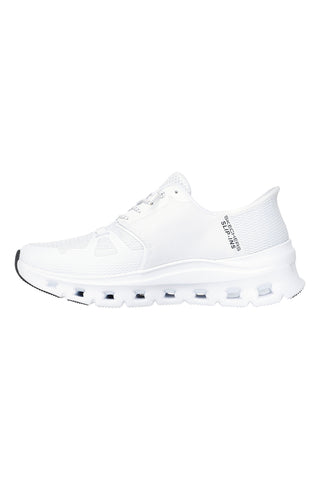Sneakers bianche in mesh slip-ins con air-cooled memory foam Skechers Glide-Step Pro