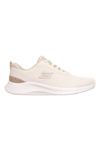 Sneakers beige con dettagli oro e Memory Foam Skechers Skech-Lite Pro 2.0 Brilliant Shimmer