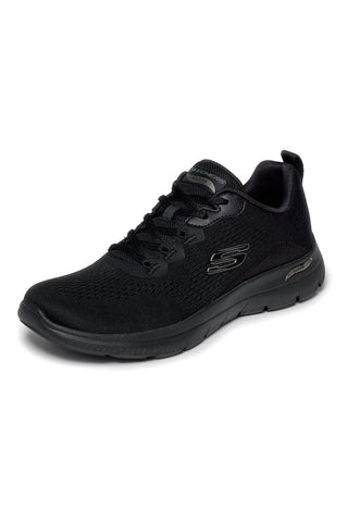 Scarpe sportive nero in mesh Skechers Arch fit summits daily flow