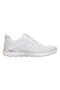 Scarpe sportive bianche in mesh Skechers Arch fit summits daily flow