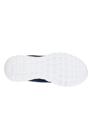 Sneakers blu in mesh con Memory Foam Skechers Graceful Get Connected