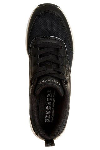 Skechers Billion 2 Monroe schwarze Keilsneaker