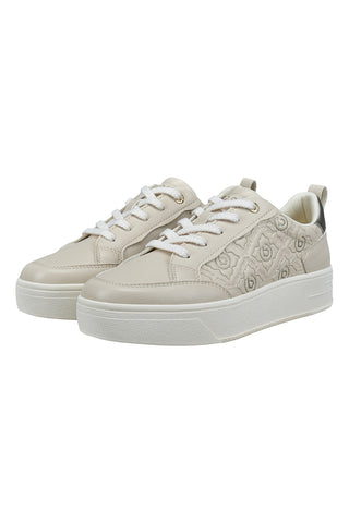 Sneakers beige con zeppa Bagatt 435AVA0150505251