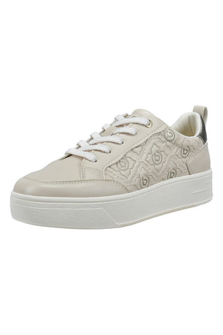 Sneakers beige con zeppa Bagatt 435AVA0150505251