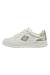 Sneakers Bianche con dettagli oro Bagatt 435AQG1950502190