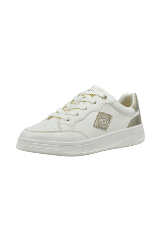 Sneakers Bianche con dettagli oro Bagatt 435AQG1950502190