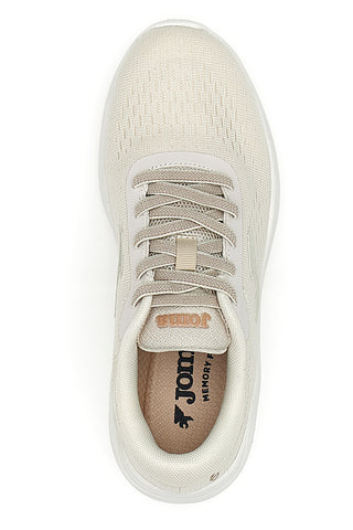 Beige atmungsaktive Turnschuhe mit Easy step Joma CDIALS2625