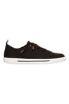 Schwarzes Segeltuch Slip-on Schuhe Skechers B cute 2.0