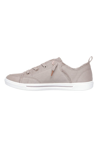 Taupe Leinwand Slip-on Schuhe Skechers B süß 2.0