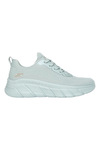 Salbei grün stricken Turnschuhe mit Memory Foam Skechers Bobs B Flex Hi Flying Hi