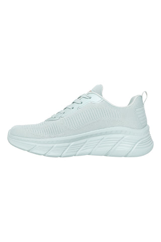 Salbei grün stricken Turnschuhe mit Memory Foam Skechers Bobs B Flex Hi Flying Hi