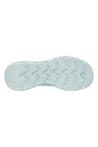 Sneakers verde salvia in knit con Memory Foam Skechers Bobs B Flex Hi Flying Hi