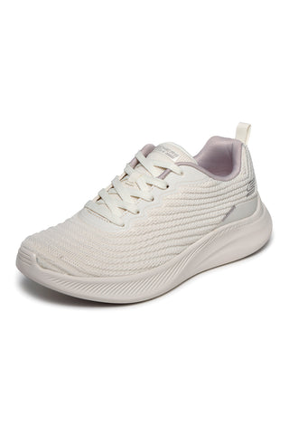 Scarpe sportive bianco con memory foam Skechers Bobs Moda Flex Mellow Dawn