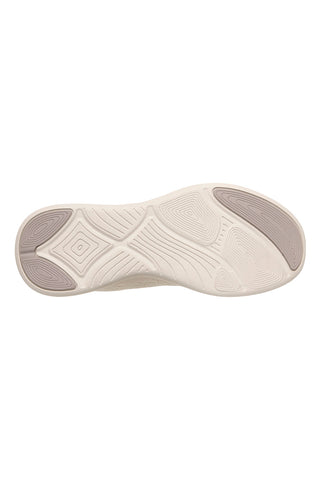 Scarpe sportive bianco con memory foam Skechers Bobs Moda Flex Mellow Dawn