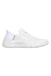 Scarpe slip ins bianco in mesh Skechers Go walk flex grand entry