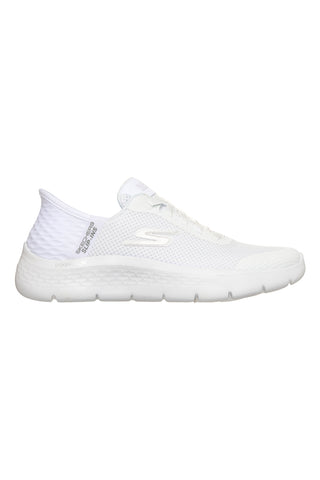 Scarpe slip ins bianco in mesh Skechers Go walk flex grand entry