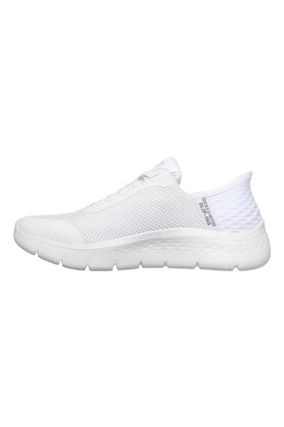 Scarpe slip ins bianco in mesh Skechers Go walk flex grand entry
