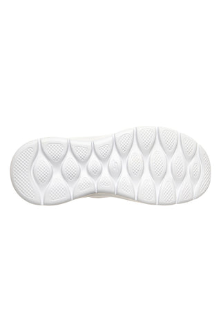 Scarpe slip ins bianco in mesh Skechers Go walk flex grand entry