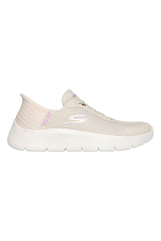 Aus weißem Mesh Skechers Go walk flex grand entry Schuhe