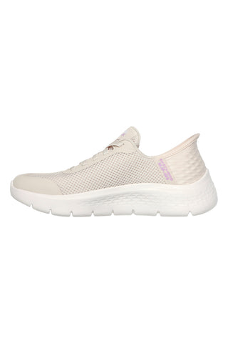 Aus weißem Mesh Skechers Go walk flex grand entry Schuhe