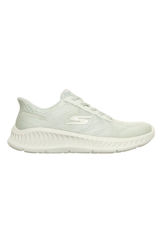 Sneakers verde salvia in mesh con Slip-Ins e Goga Mat Skechers Go Walk Now Khloe