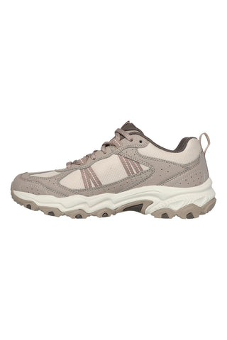 Beige Wanderschuhe mit Schnürsenkeln Skechers Stamina bei